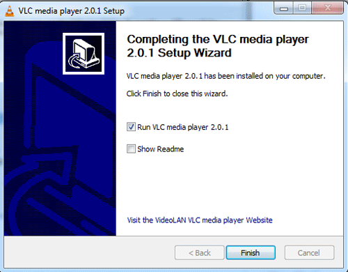 VLC Setup Wizard